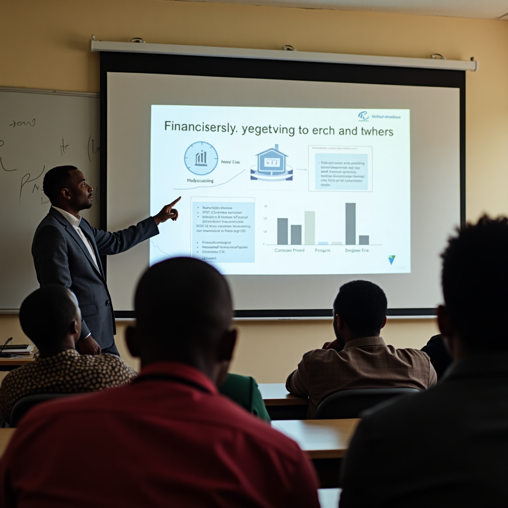 Financial education workshop in Tanzania