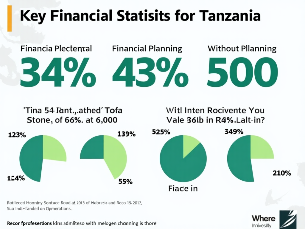 Financial planning chart and analysis